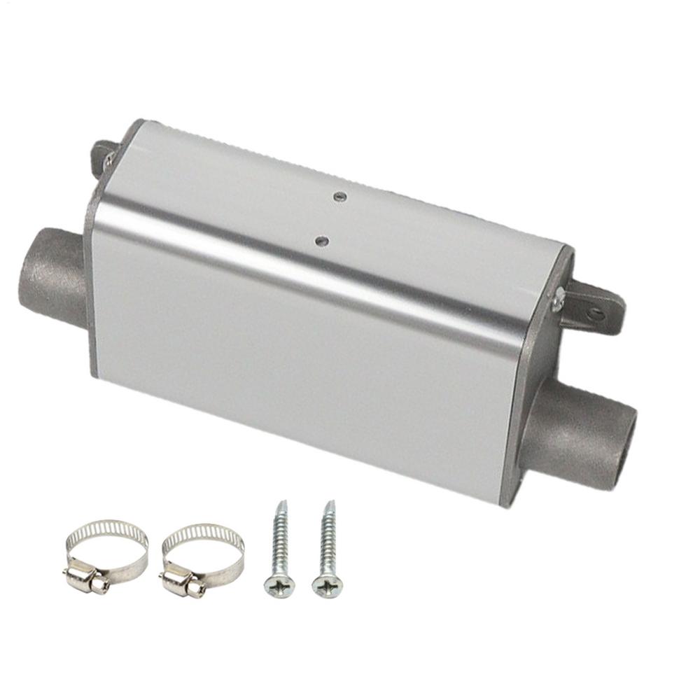 Auspuffschalldämpfer 2kw/5kw/8kw Standheizung Aluminiumlegierung Schalldämpfer Geräuschreduzierung für Geräuschreduzierer Parken LKW Auto Luftheizung