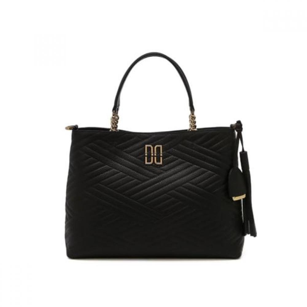 Daks Black Leather Tote Bag Dcba6f365bk