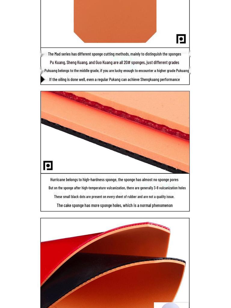 DHS Hurricane 3 Guma na stolní tenis - Lepivá Inverzní Pro List