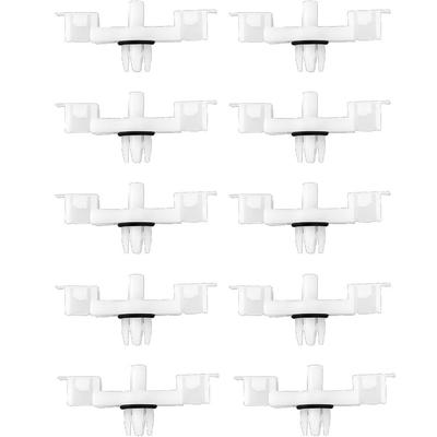 10PCS Clip de Retención Moldura Umbral de Puerta 95555954700 para VW Touareg Porsche Cayenne