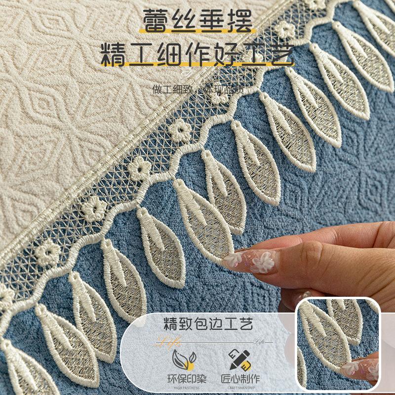 Simple Wind Chenille Sofa Cushion Universal In All Seasons  New Leather Sofa Cover Cloth Cover Non-Slip Cross-Border Special Supply