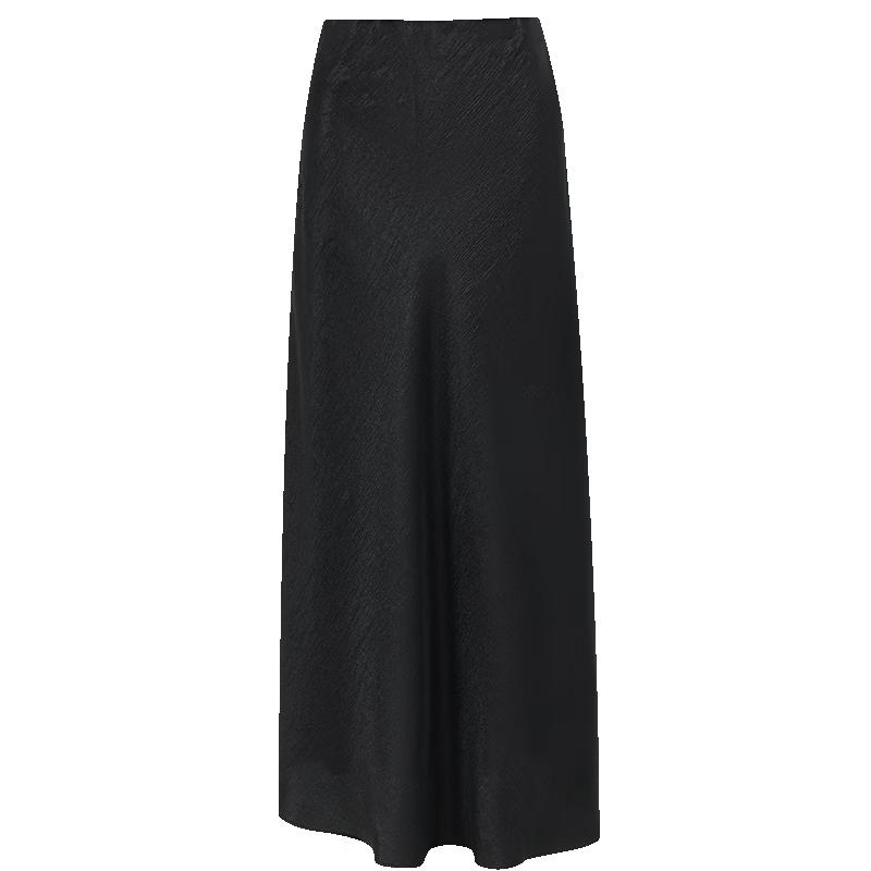 VEROMODA 2025 Spring Pleated A-line Midi Skirt
