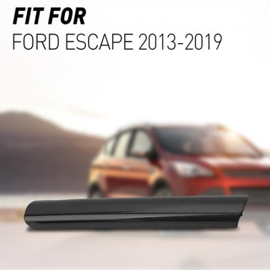 For 2013- Ford Escape Black Front Left Armrest Pull Door Handle Grab Trim