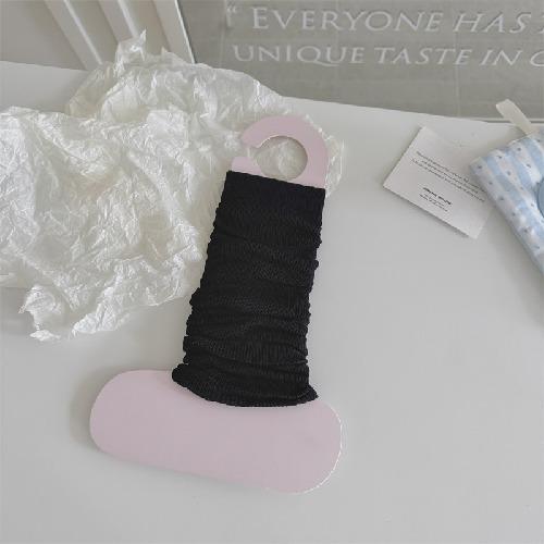 Spring and Summer Thin Socks Women's Ballet Style Calf Pile Pile Foot Socks Japanese Ins All-match Leggings