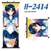 S-Sailor Anime Moon Canvas Scroll Hanging Painting Anime Peripheral Creative Diy Anime Exhibition Wall Painting Poster
