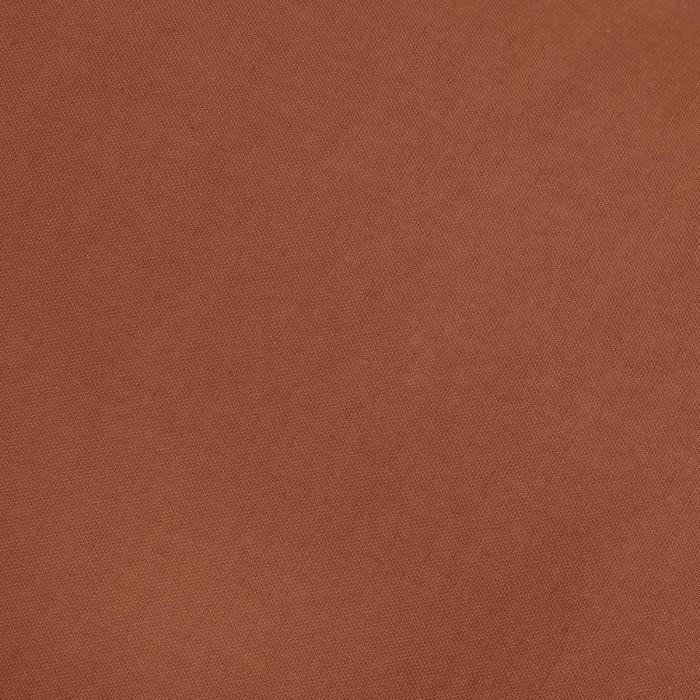 Housse de couette - TERRACOTTA - 140 x 200 cm - 100% Coton - Lavable à 30° - Uni Terracotta