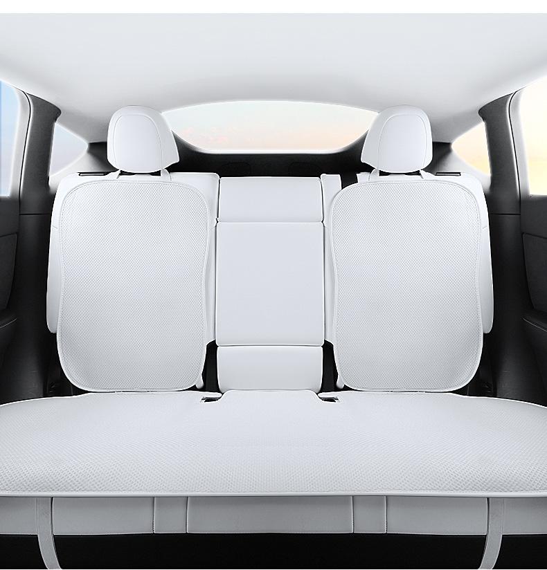 Ventilated Seat Covers for Tesla Model Y/3 - Summer Car Seat Modification Accessories.