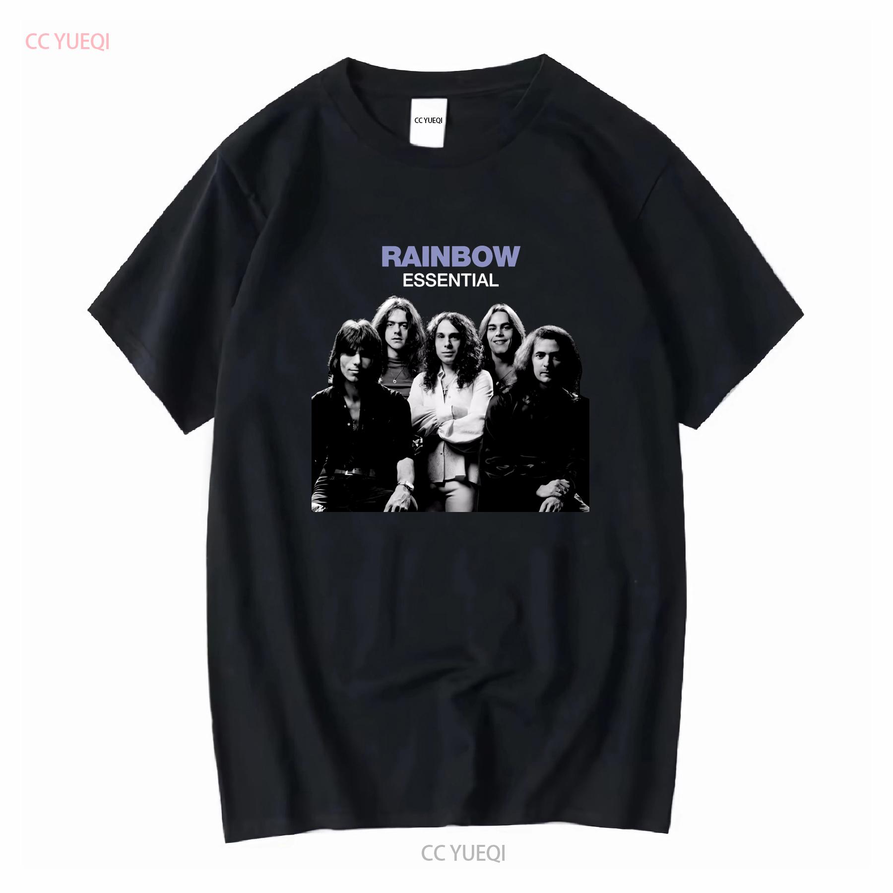 

RITCHIE BLACKMORE Rainbow band member For fan black unisex T Shirt K1606 vintage Washed Top For Everyday Wear Breathable 4XL