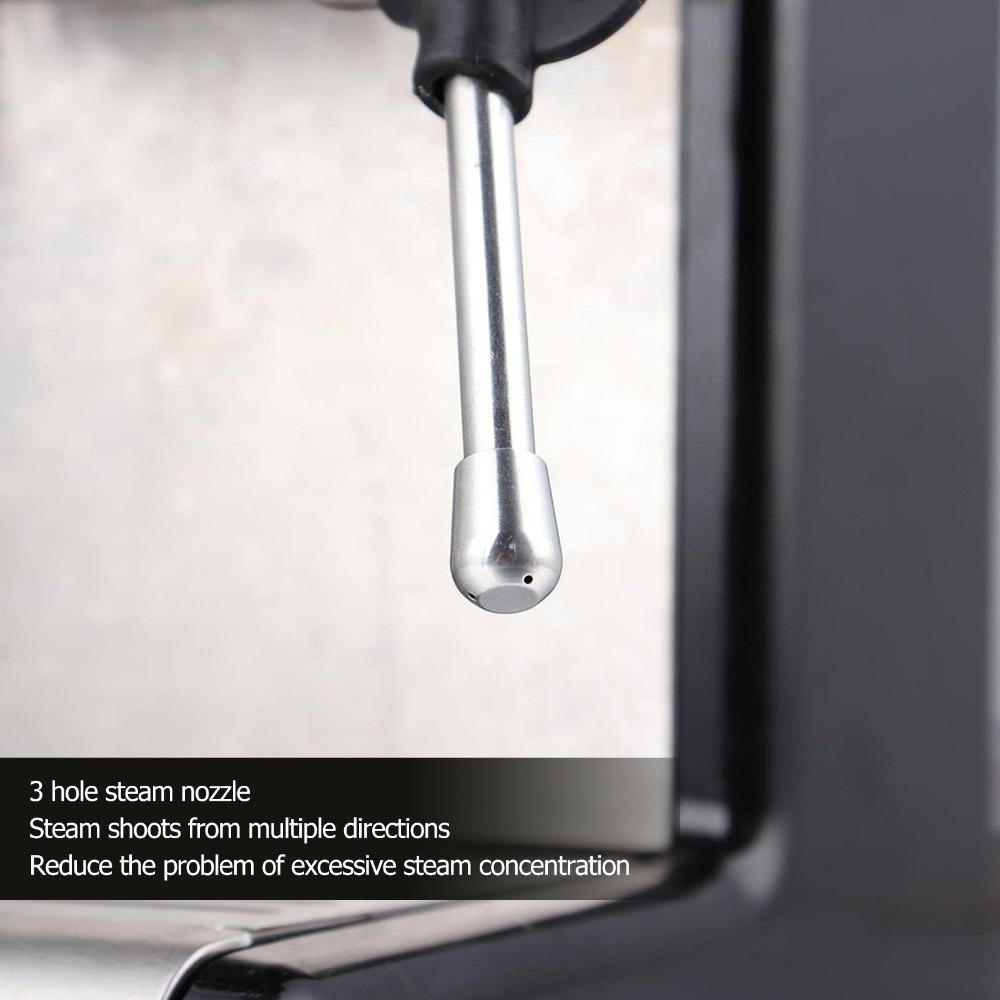 Stainless Steel Steam Nozzle Accessories Silver Coffee Maker Steam Wand for Gemilai Espresso Making