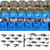 Modern City SWAT Commando Figures Special Forces Figures Building Blocks RU UN Army Soldier Police Military Weapone Bricks Toys