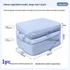 Travel Storage Bag With Memory Fabric For Luggage Organization And Clothing Packing