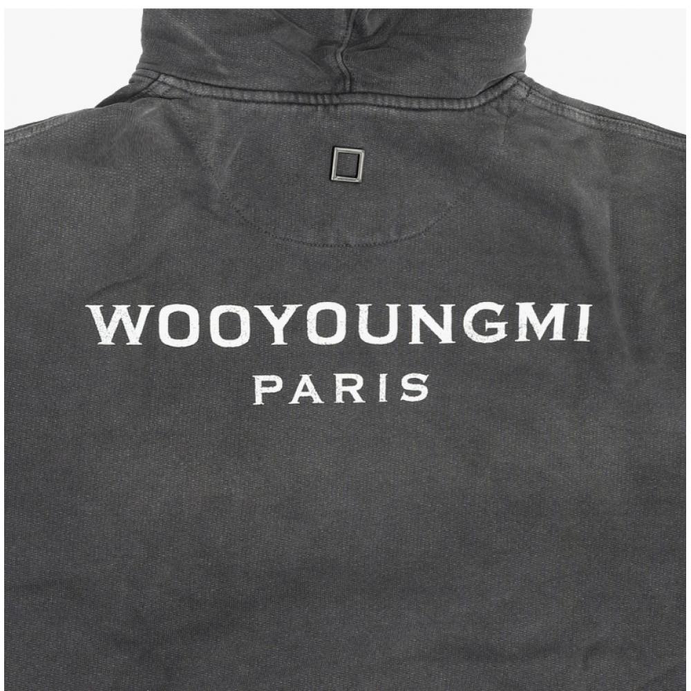 Wooyoungmi Men S Hoodie Back Logo w253tS37 777g
