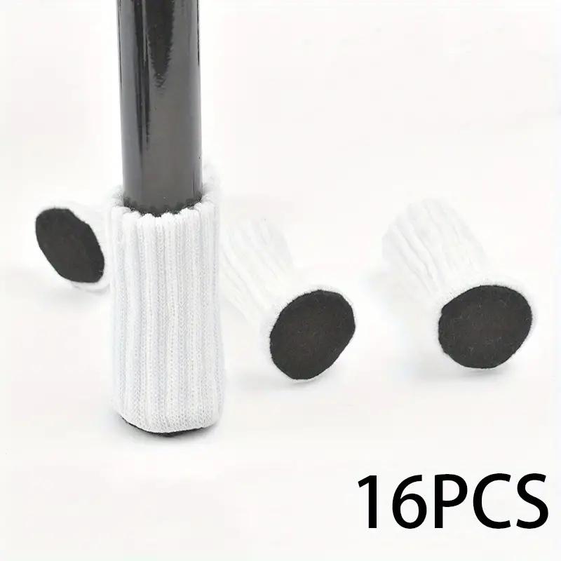 4-16 Pack High Elastic Chair Leg Socks with Anti-Slip Pads Thick Furniture Floor Protectors Silent Wear Resistant Table Leg Covers