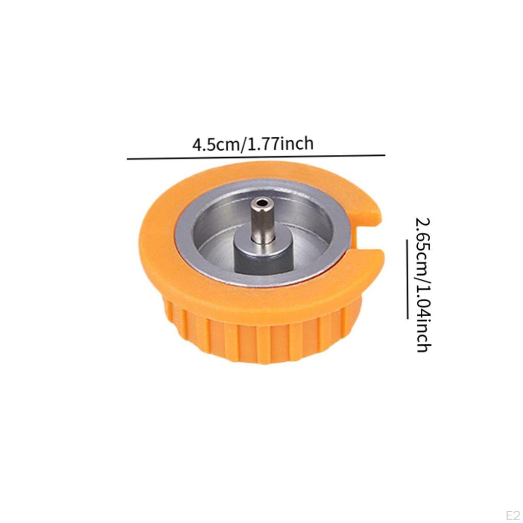 Gas Tank Adapter Connector Camping Accessory Convenient Butane Converter for BBQ Outdoor Picnic