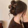 Plush Hair Clip Autumn Winter Woman Hair Accessories Large Shark Clips  Girls Headwear Korean Female Headdress