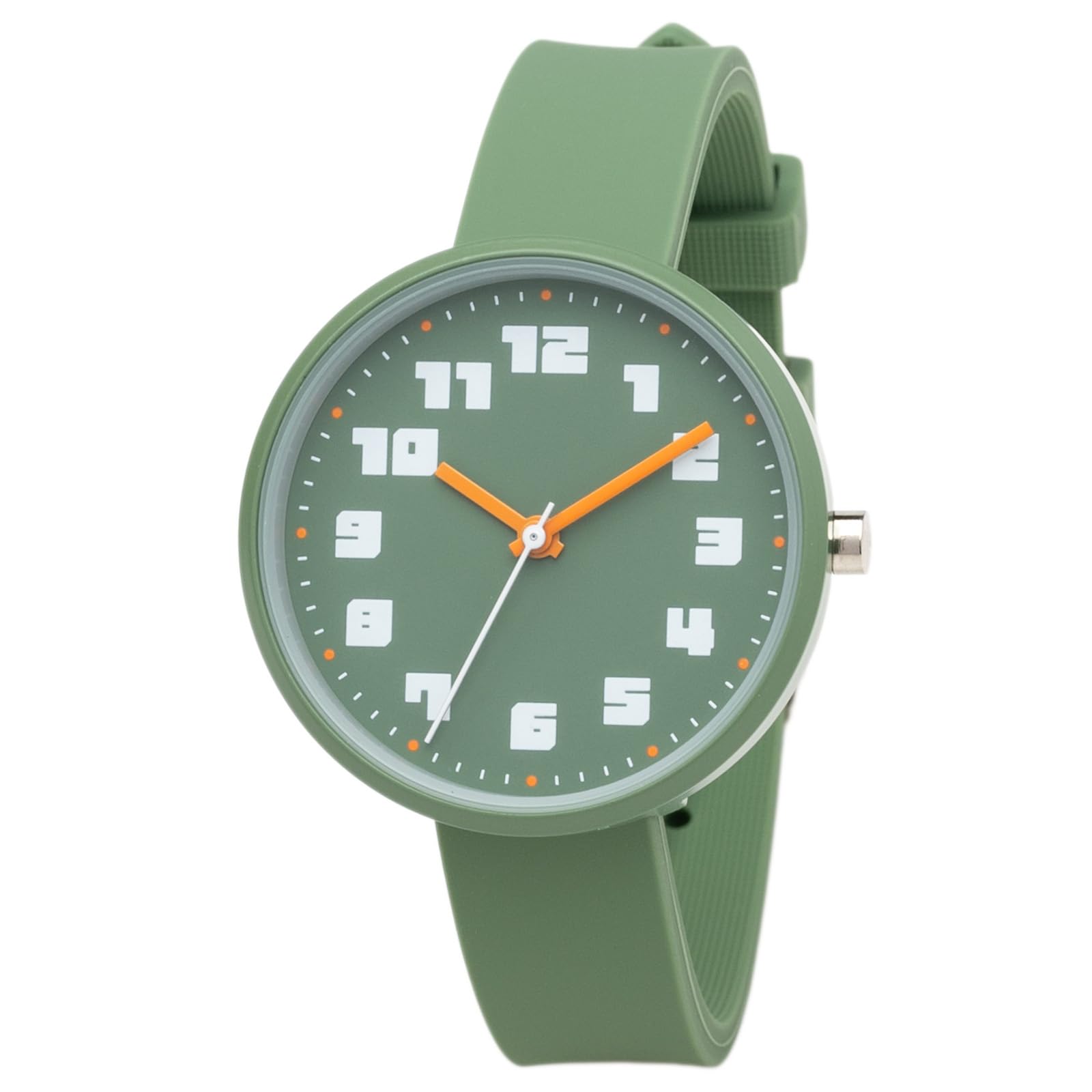 Fieldwork Analog Corlo Silicone Casual Everyday Green GR (FIELDWORK) Women s Watch, Series, Strap, Style, Simple, Cute, Casual, Use, YM133-4