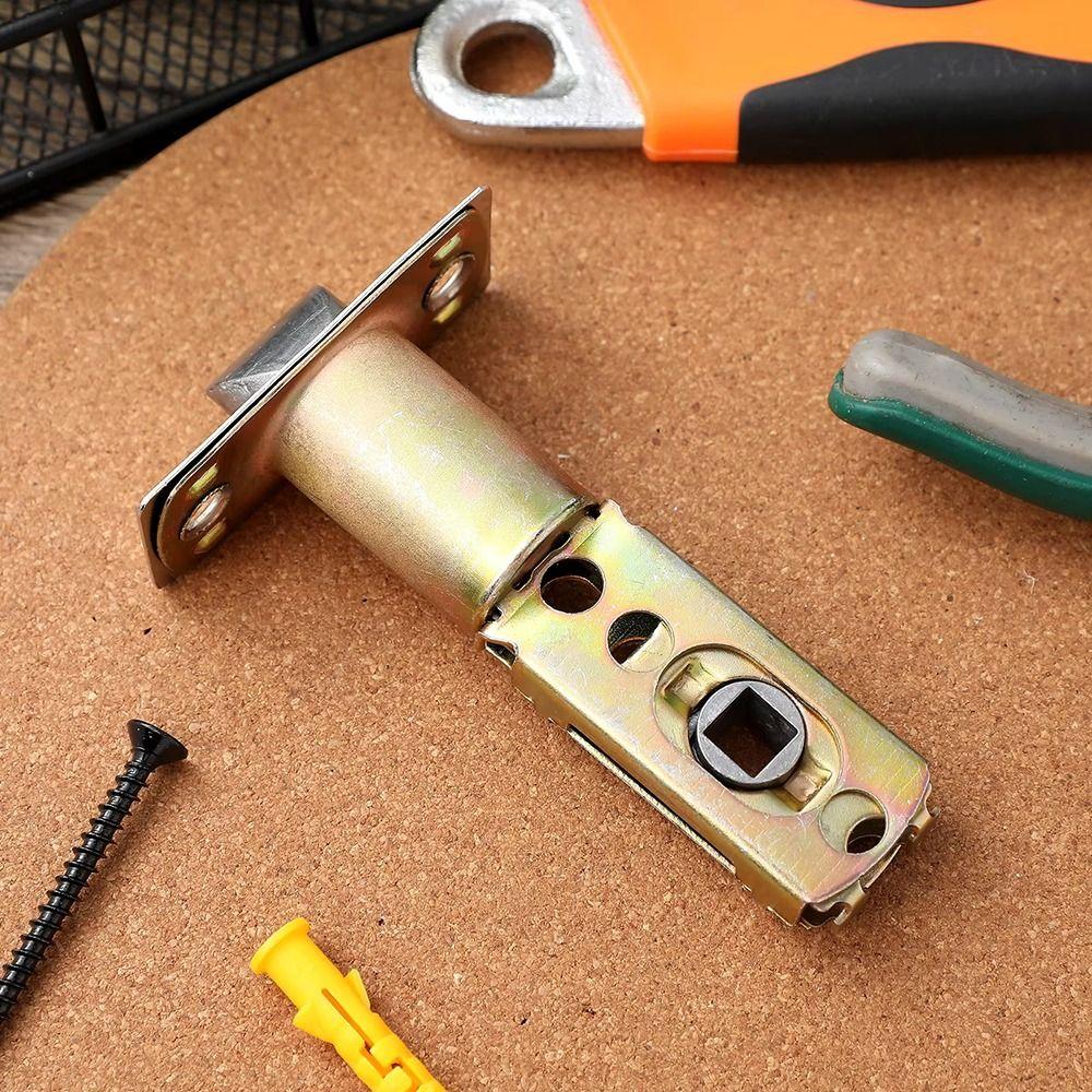 1Pcs Privacy Door Lock Latch Stainless Steel Internal Bolt Catch Durable Lock Tongue Core Hardware