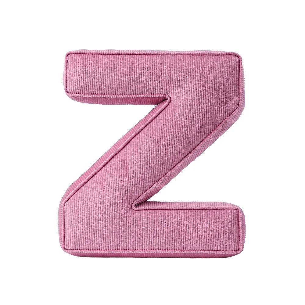 Alphabet 26 Lamb Fleece Letter Plush Toy Pillow Soft Nap Soothing Cushion For Toddlers Babies Nursery Photo Prop Birthday Gift