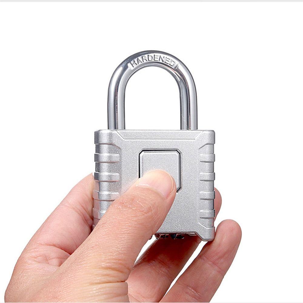 Alloy Combination Padlock Waterproof 4-Digit Number Password Code Locks Anti Theft Heavy Duty Drawer Cabinet Lock