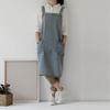 Very Berry Just Put It On Denim Apron, Unisex, Dark Blue