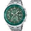 Casio Edifice Men's Chronograph Watch EFR-539DE-3AV Green Stainless Steel 100m Water Resistant