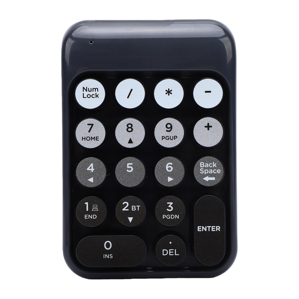 Wireless Number Pad 18 Key 2.4G Numeric Keypad Financial Accounting Numpad Keyboard for Home Business Work