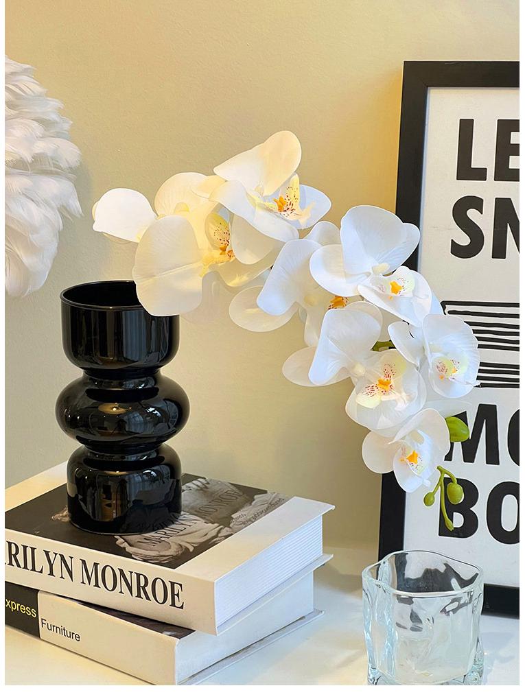 Luxurious Phalaenopsis Faux Flower Arrangement – Premium Artificial Flowers for Elegant Decor