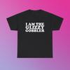 I Am The Glizzy Gobbler Unisex Heavy Cotton Tee Y2K Iconic Funny Meme Shirt Edgy Sarcastic Chaotic Viral Party Bar Frat Sassy Club Top Gift