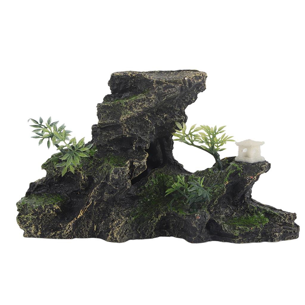 Simulation Resin Rockery Shape Fish Tank Aquarium Ornaments Decor
