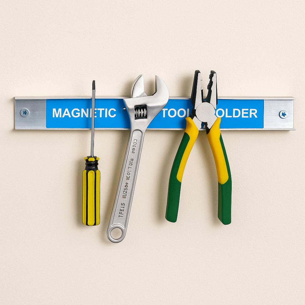 Strong Magnetic Space Efficient Holder Heavy Duty Metal Tool Holder Tool Storage Strip  Home Use