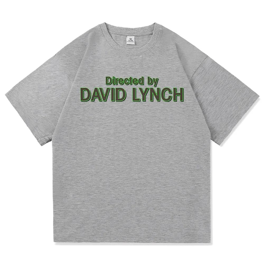 David Lynch T Shirt Summer Fashion Women Unisex Aesthetic Retro Graphic TShirt Unisex High Quality Casual Vintage Tees Shirts Top