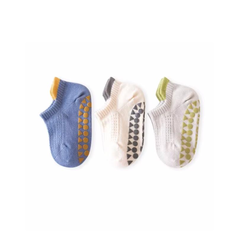 

3 пары/лот летние детские носки для девочек и мальчиков хлопковые сетчатые тонкие носки для младенцев и девочек ясельного возраста для мальчиков нескользящие носки 0-5 лет L