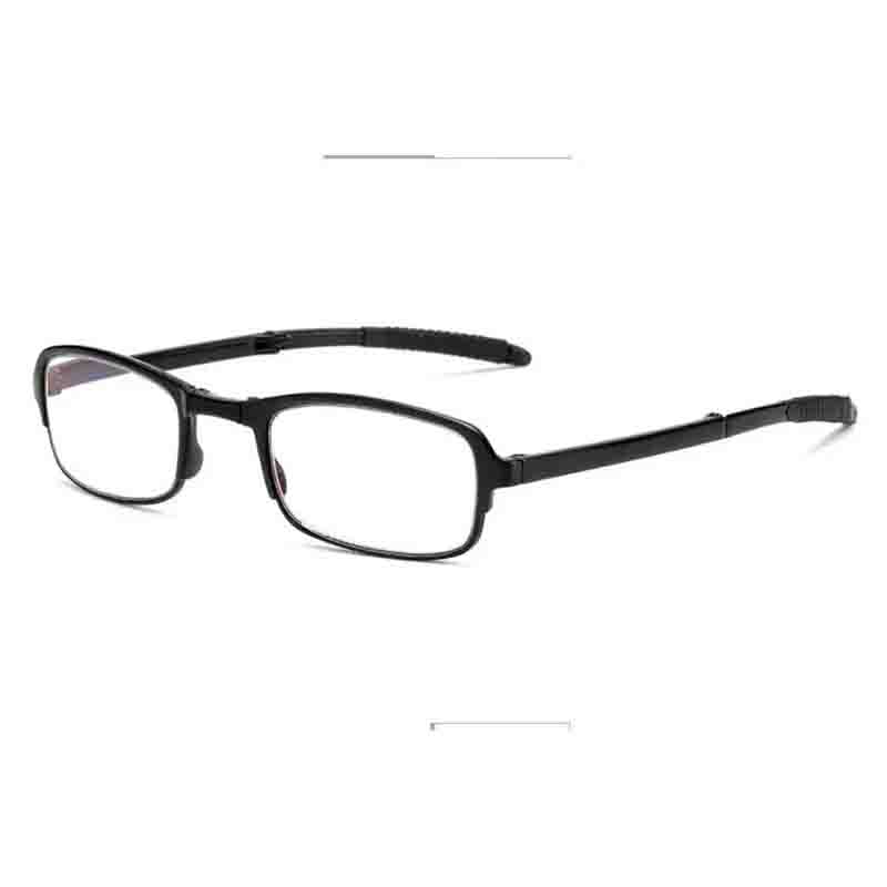 Men Women Folding Reading Glasses with Box Fashion Design Computer Glasses Unisex Presbyopia Prescription Eyewear with Diopter