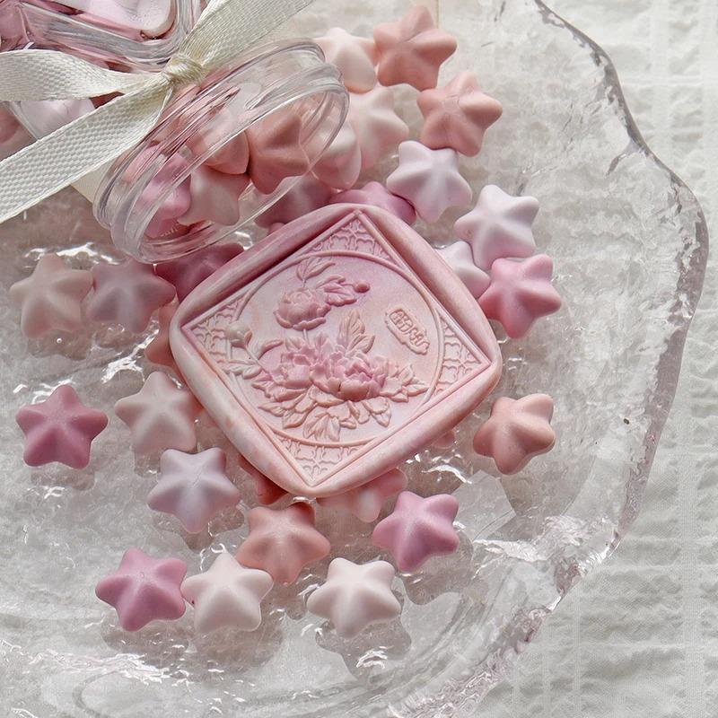 NEW 150pcs Five-pointed Pentagonal Lacquer Wax Grains Diy Envelope Sealing Hand Account Decorative