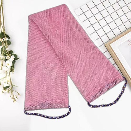 African Exfoliating Bath Net Set of 2,Extra Long Back Scrubber - Deep Cleansing Body Scrub for Shower,Exfoliator for Men & Women