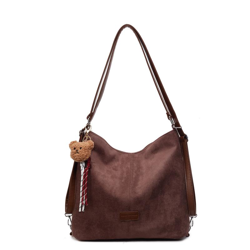 

Vintage Commuter Tote Bag Women s Large Capacity Shoulder Bag Multi-function Backpack