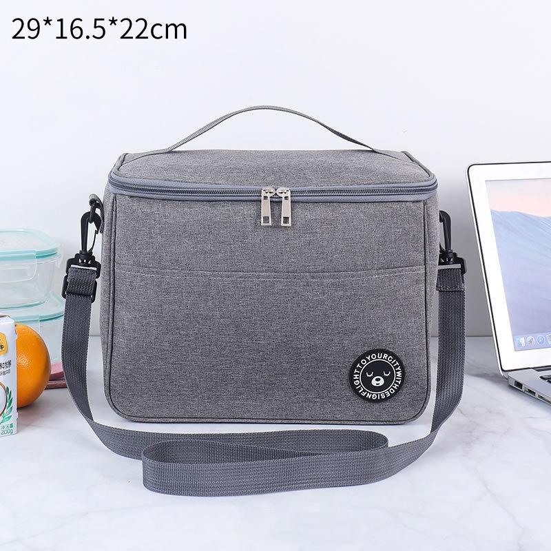 

Изолированная сумка для обеда, большие сумки для обеда для женщин и мужчин, многоразовая сумка для обеда с регулируемым плечевым ремнем