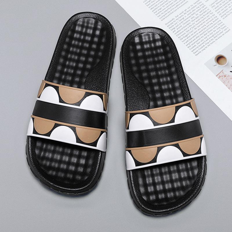 

Мужские повседневные тапочки с открытым носком, удобные дышащие легкие тапочки для использования в помещении, на открытом воздухе, на пляже, для всех сезонов 44-45 чёрный