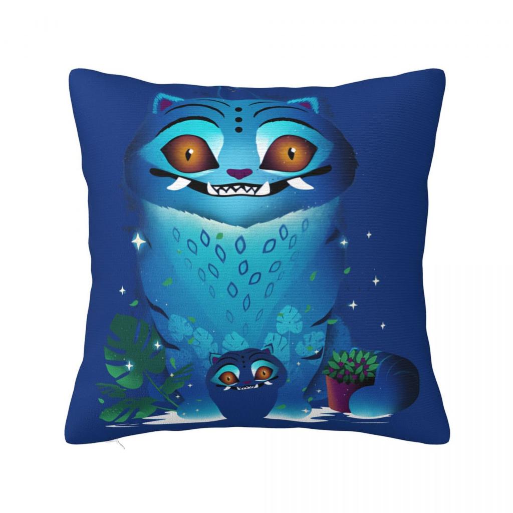 Honmooners Pillow Case Cushion Cover Polyester Graphic Pillow Cover Kawaii Pillowcases For Sofa Bedroom Home Decor