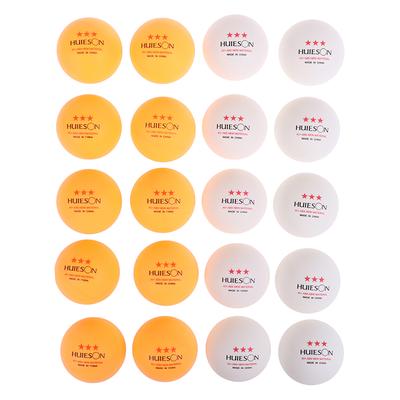 Palline da ping pong in plastica ABS a 3 stelle, diametro 40+mm, 10 pezzi, diametro 40+mm, 3 stelle