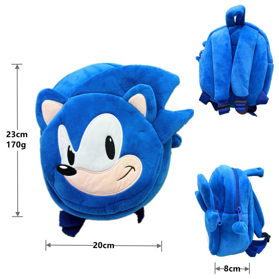 Super Nick Backpack Plush Toy Sonic Doll Backpack Doll Super Cute And Fun Cute