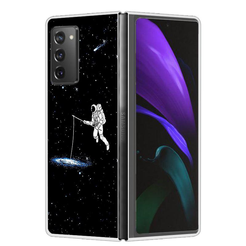 For Samsung Galaxy Z Fold2 Fold4 Fold5 Case Shockproof Hard Plastic PC Back Cover For Samsung Galaxy Z Fold 3 5 4 5G Phone Cases