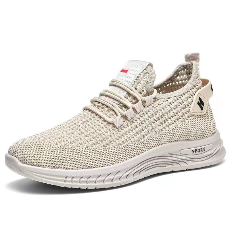 25 New Spring and Autumn Versatile Net Shoes Men's Shoes Spring and Summer Breathable Running Casual Shoes Lightweight Net Shoes Sports Shoes