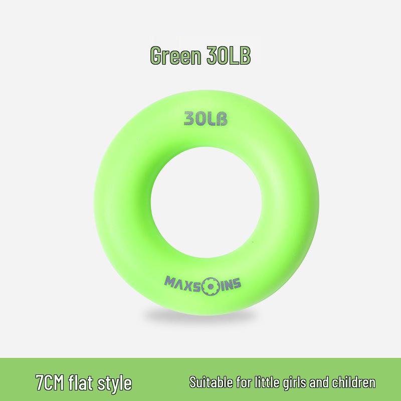 

Экологичное силиконовое кольцо с выступающими точками для захвата, для силы пальцев и восстановления 7CM flat grip ring