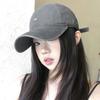 Spring and Autumn Washed Hat Men's Casual Old Baseball Cap Outdoor Embroidery Big M Fashion Versatile Cap