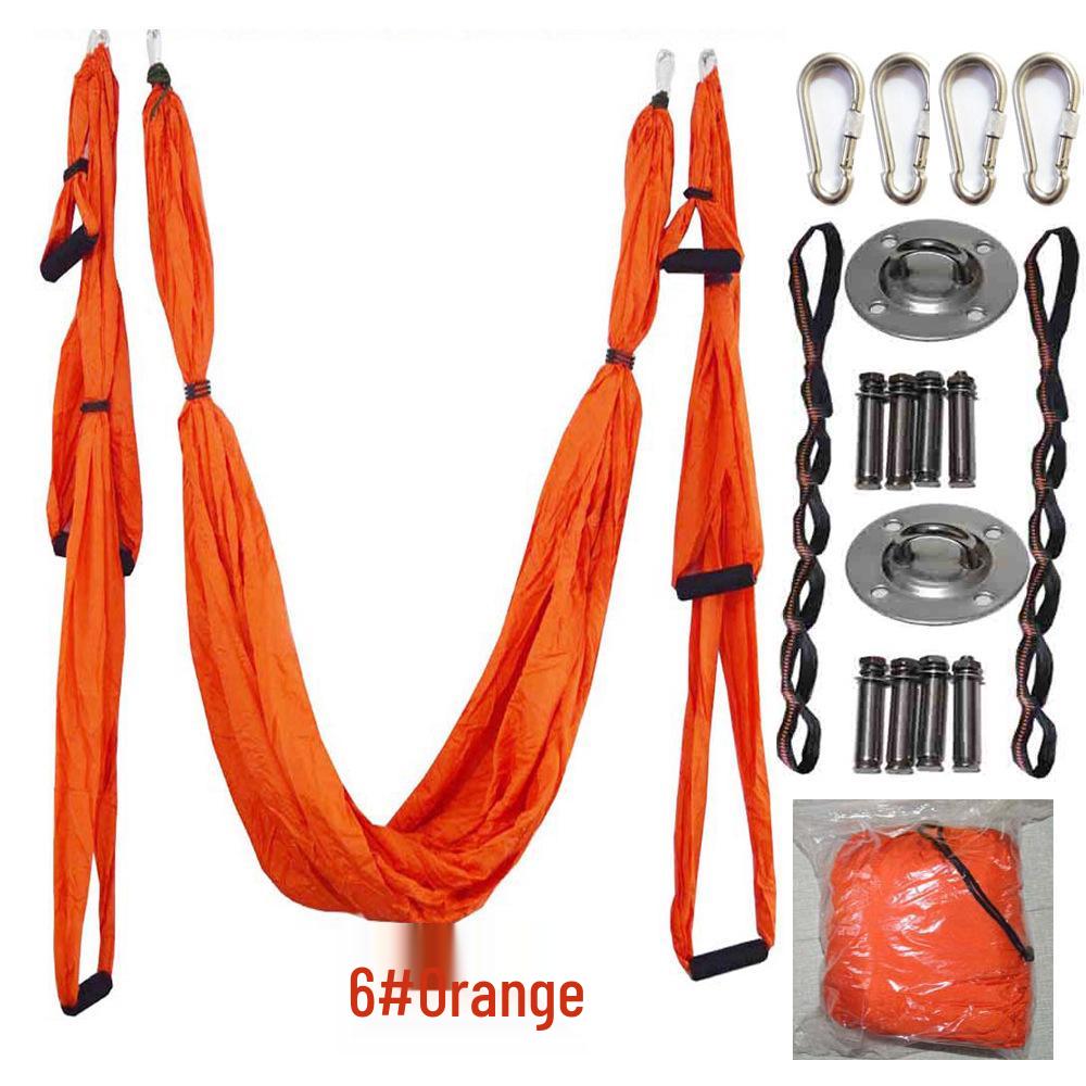 Sada hamaky pro aerial jógu: 6-úchytkový neelastický nylon pro inverzi a fitness