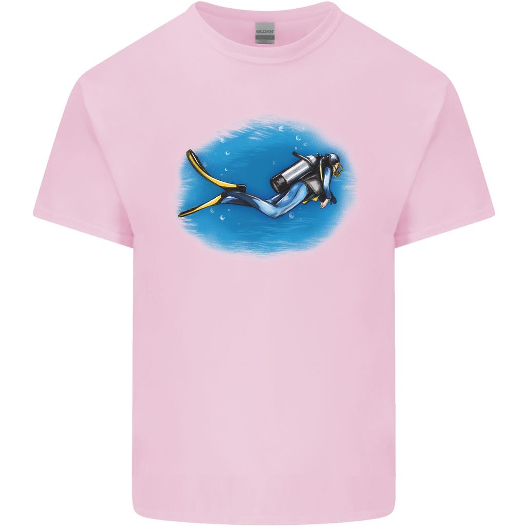Ocean Scuba Diver Scuba Diving Unisexs Light Cotton TShirt
