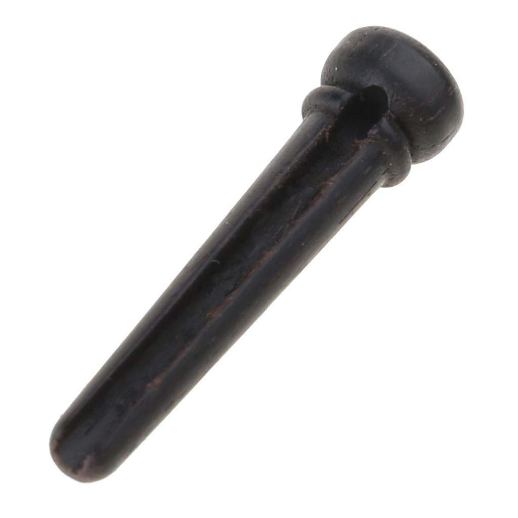 1 Stück Kunststoff Gitarrenbrückenstift Saitenstift Ersatz Gitarrenbrückenstift für 6- und 12-saitige Akustikgitarren