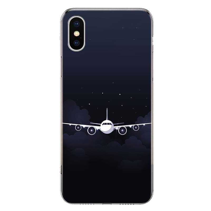 Travel the World Paper Plane Cover Phone Case For Apple iPhone 11 12 13 14 Pro 7 XR X XS Max 6 6S 8 Plus + Mini 5 SE Print Soft