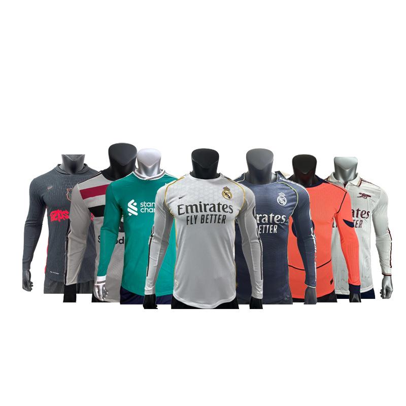 2526 Long Sleeve Football Training Jersey Kit